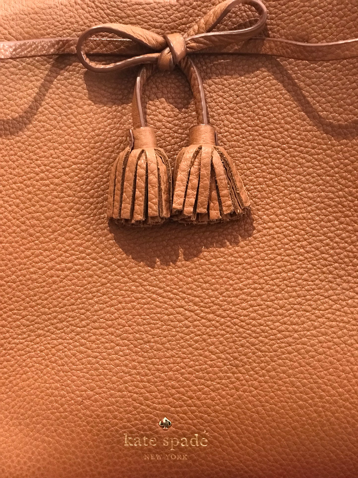 Kate Spade Tan Leather Bag