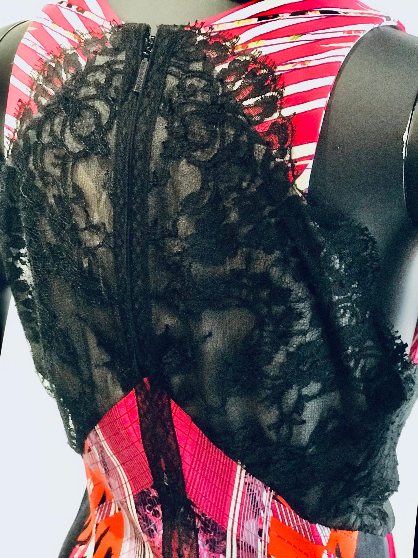 Roberto Cavali Printed Cocktail Dress