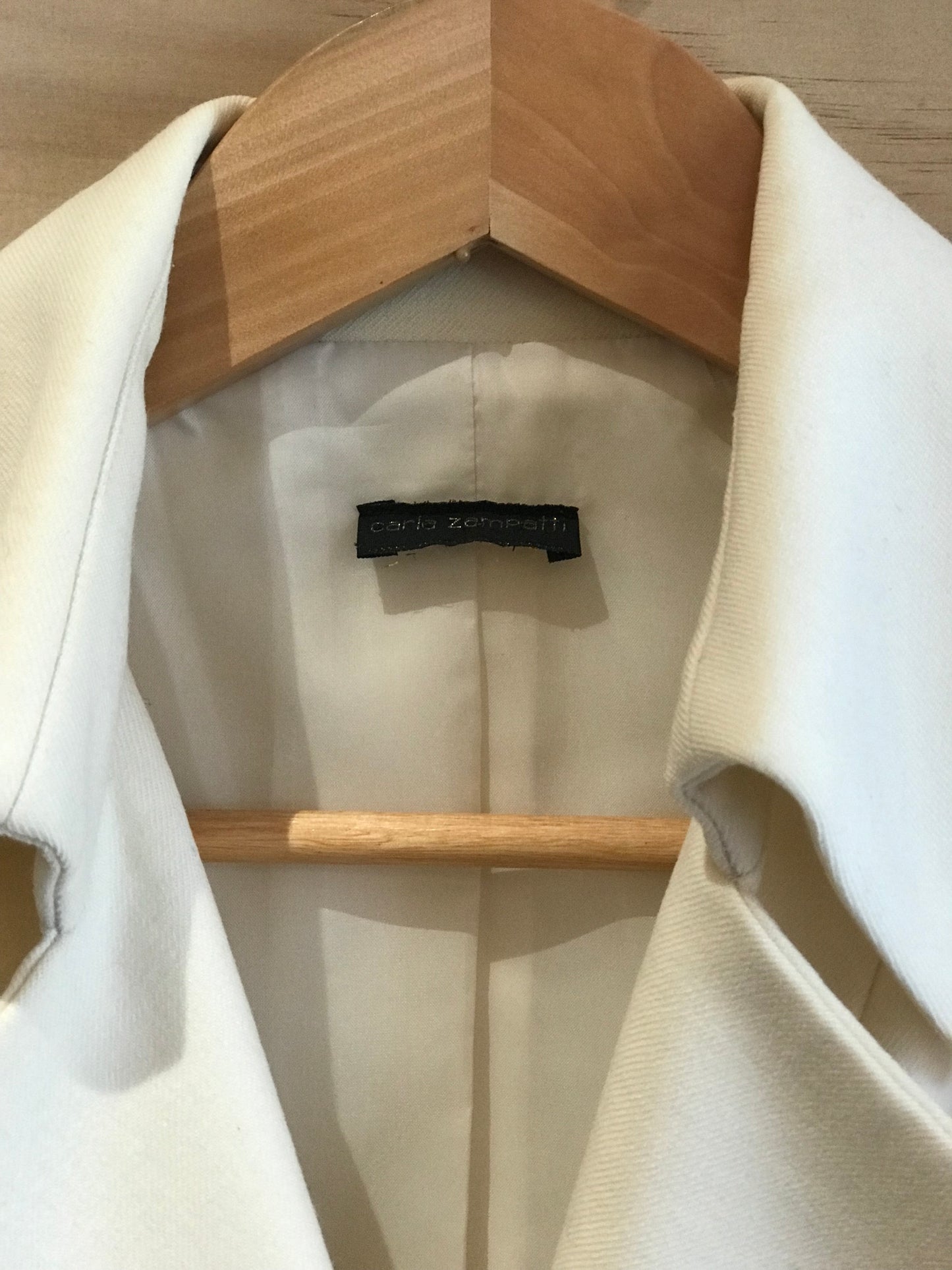 Carla Zampatti Cream Wool Blazer