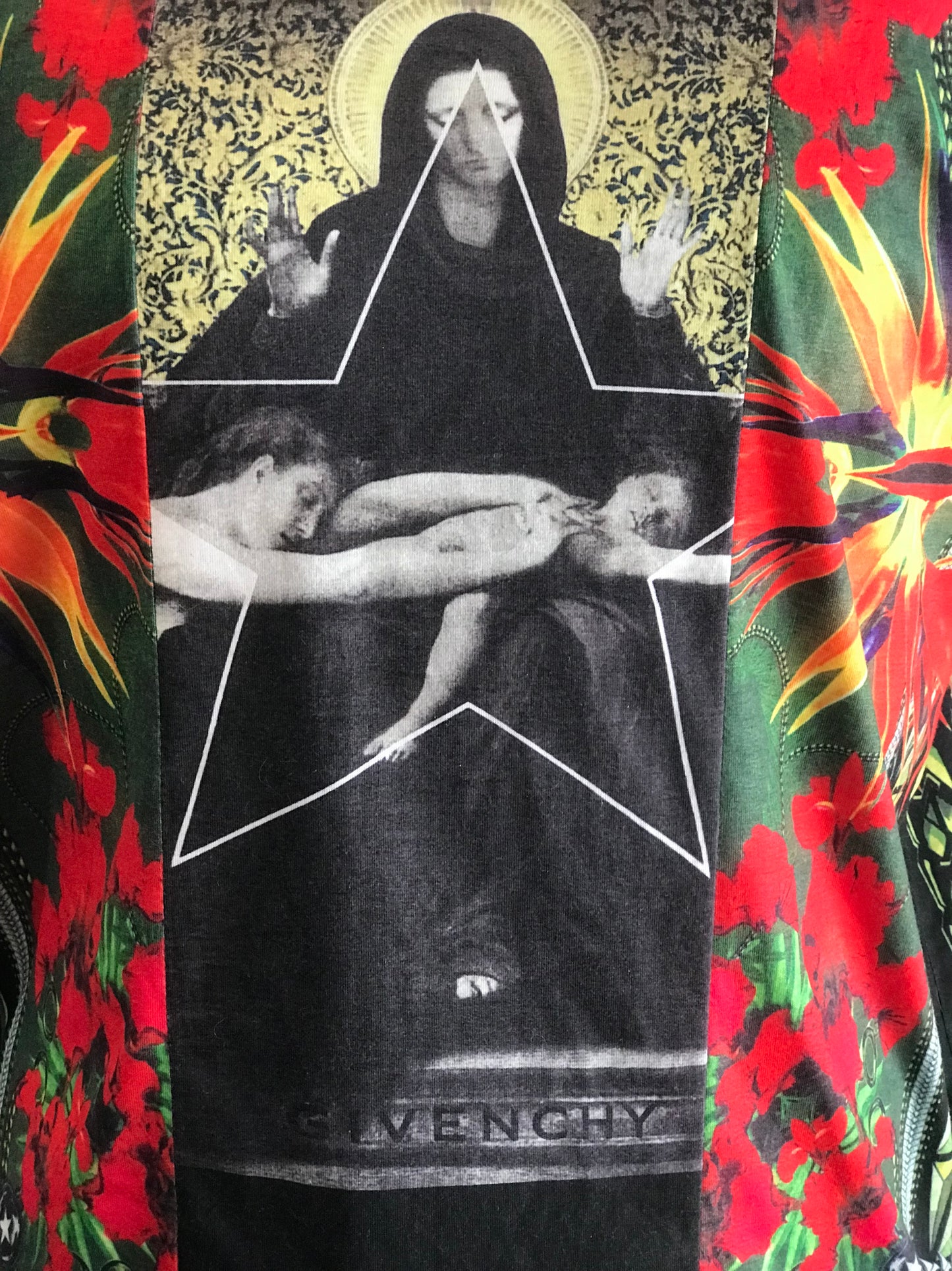 Givenchy X Riccardo Tisci Madonna Iris & Birds Of Paradise