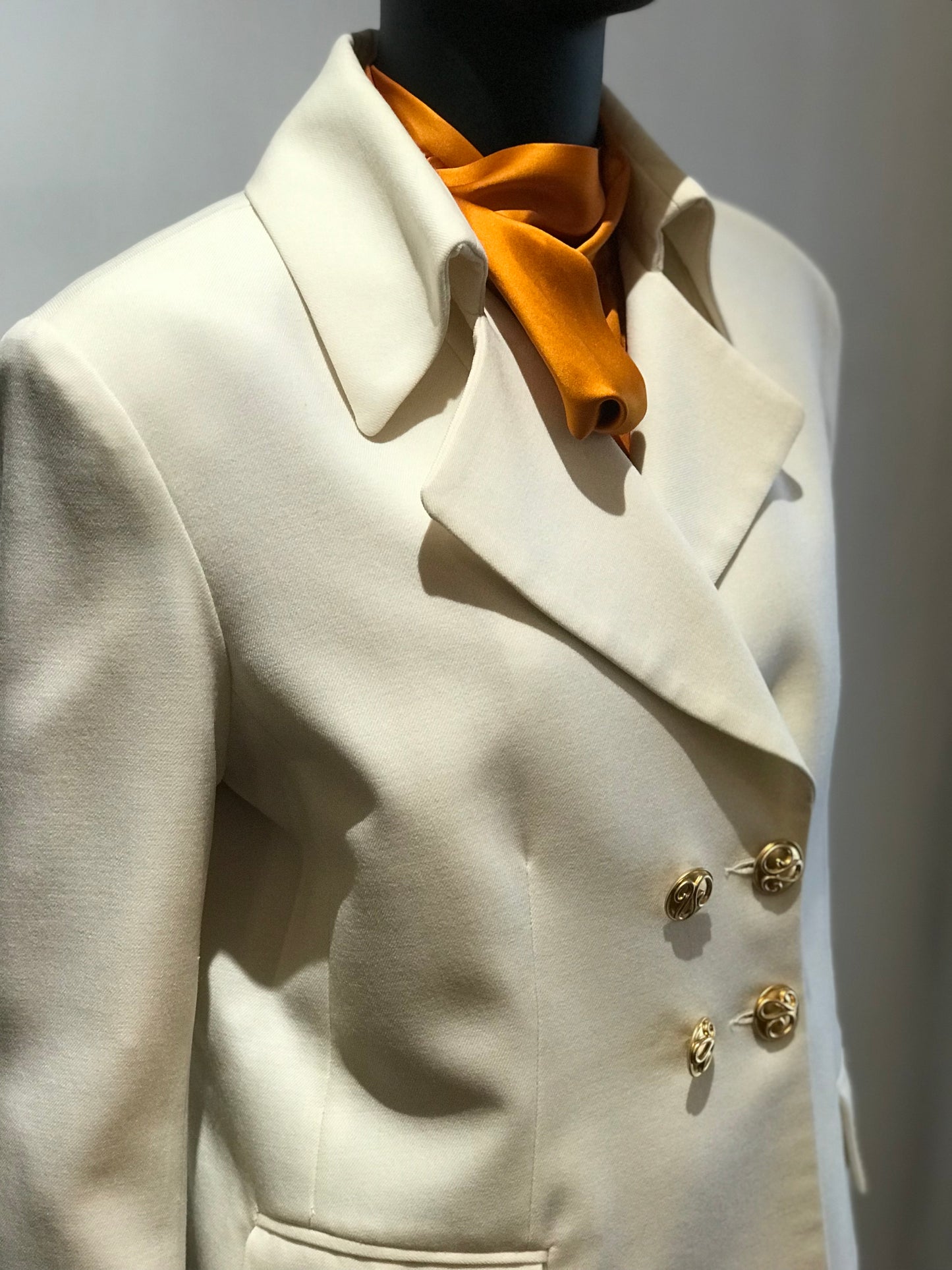 Carla Zampatti Cream Wool Blazer