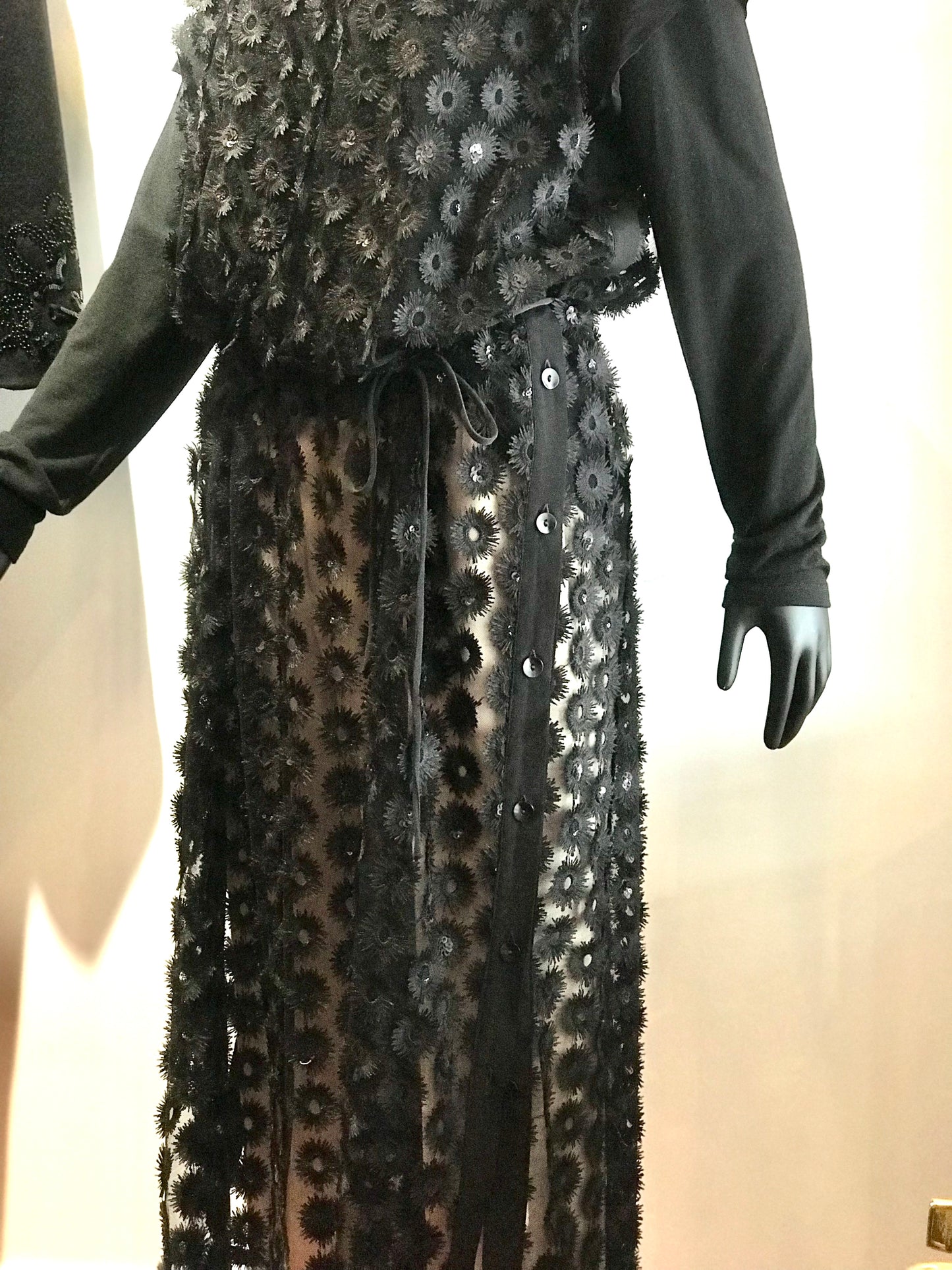 Taylor Black Long Tunic Dress