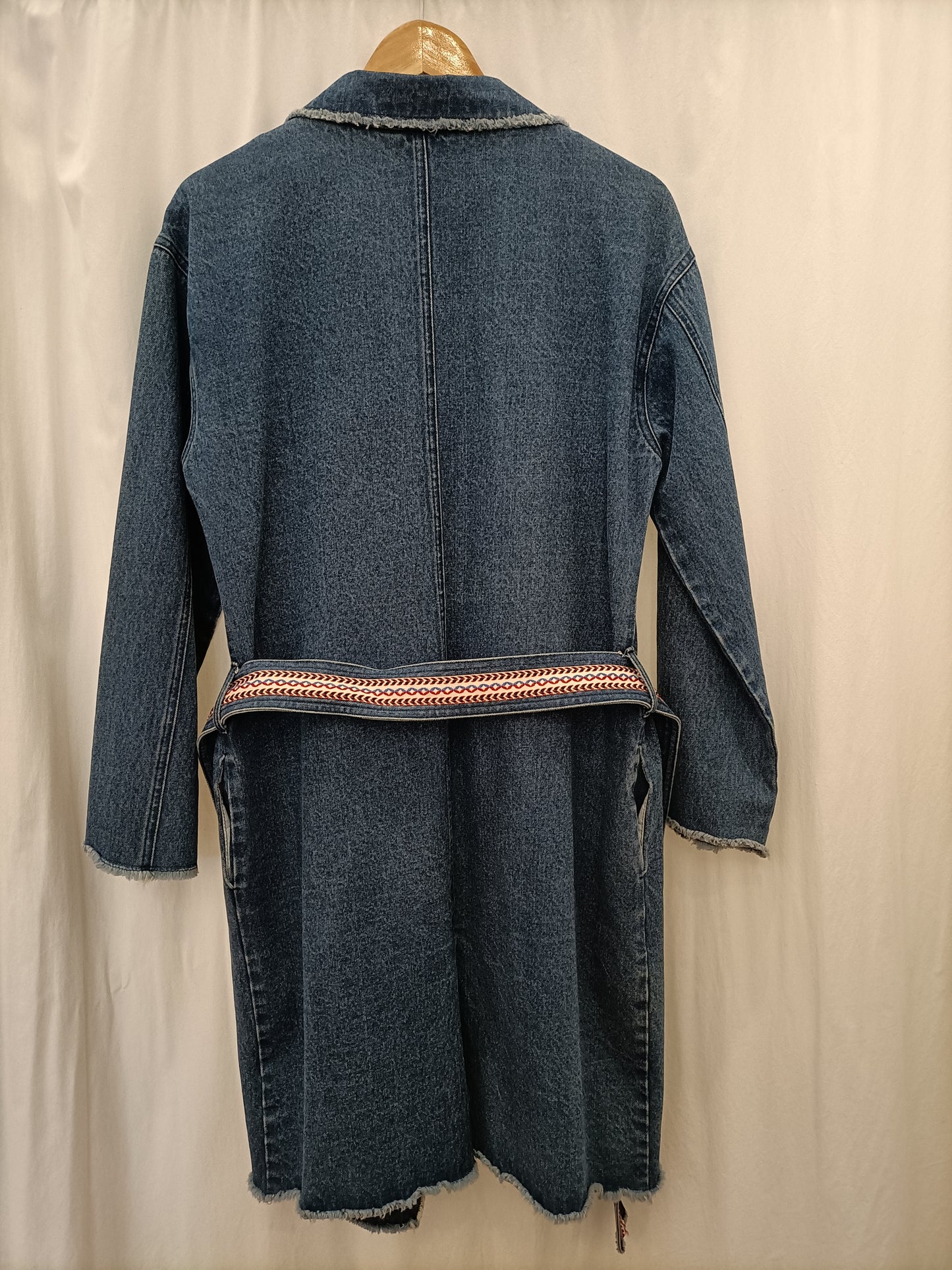 Trelise Cooper - Long Denim Coat - Size S/M