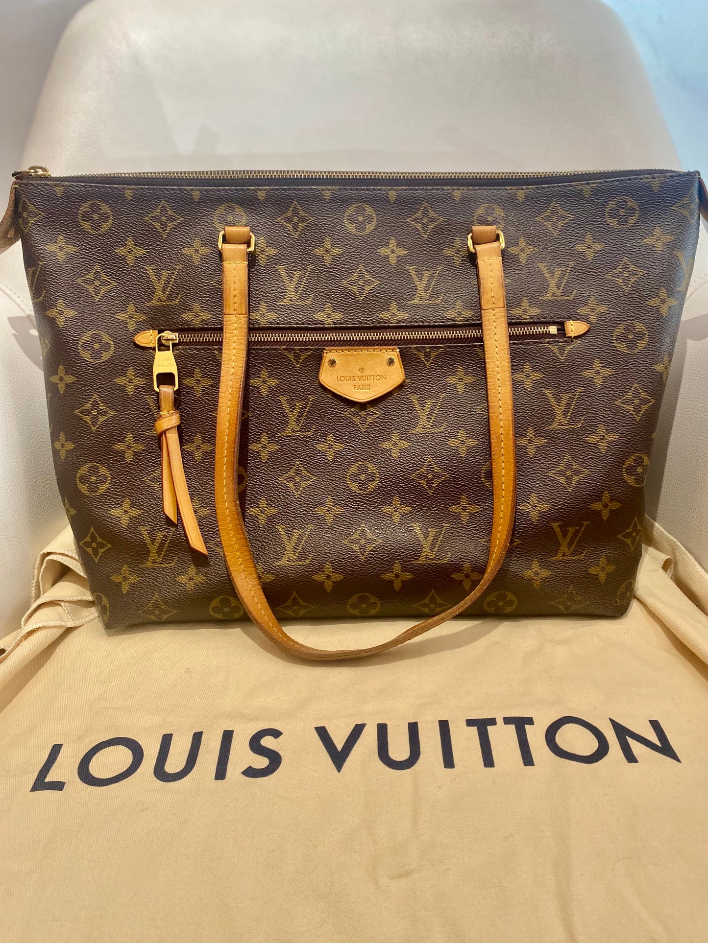 Louis Vuitton Iena MM Monogram Tote Bag SD0157
