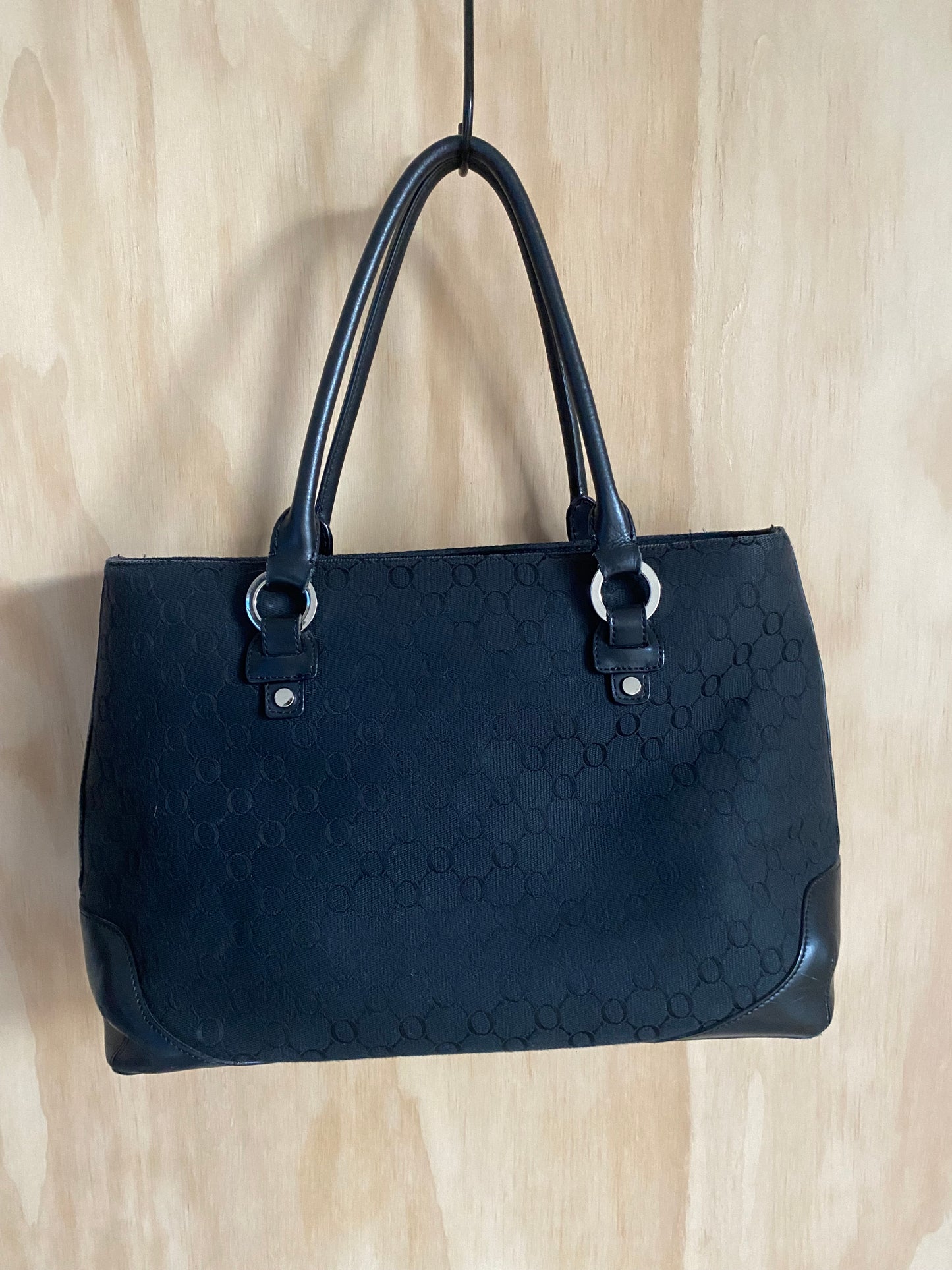 Oroton - Black Logo Tote - Large